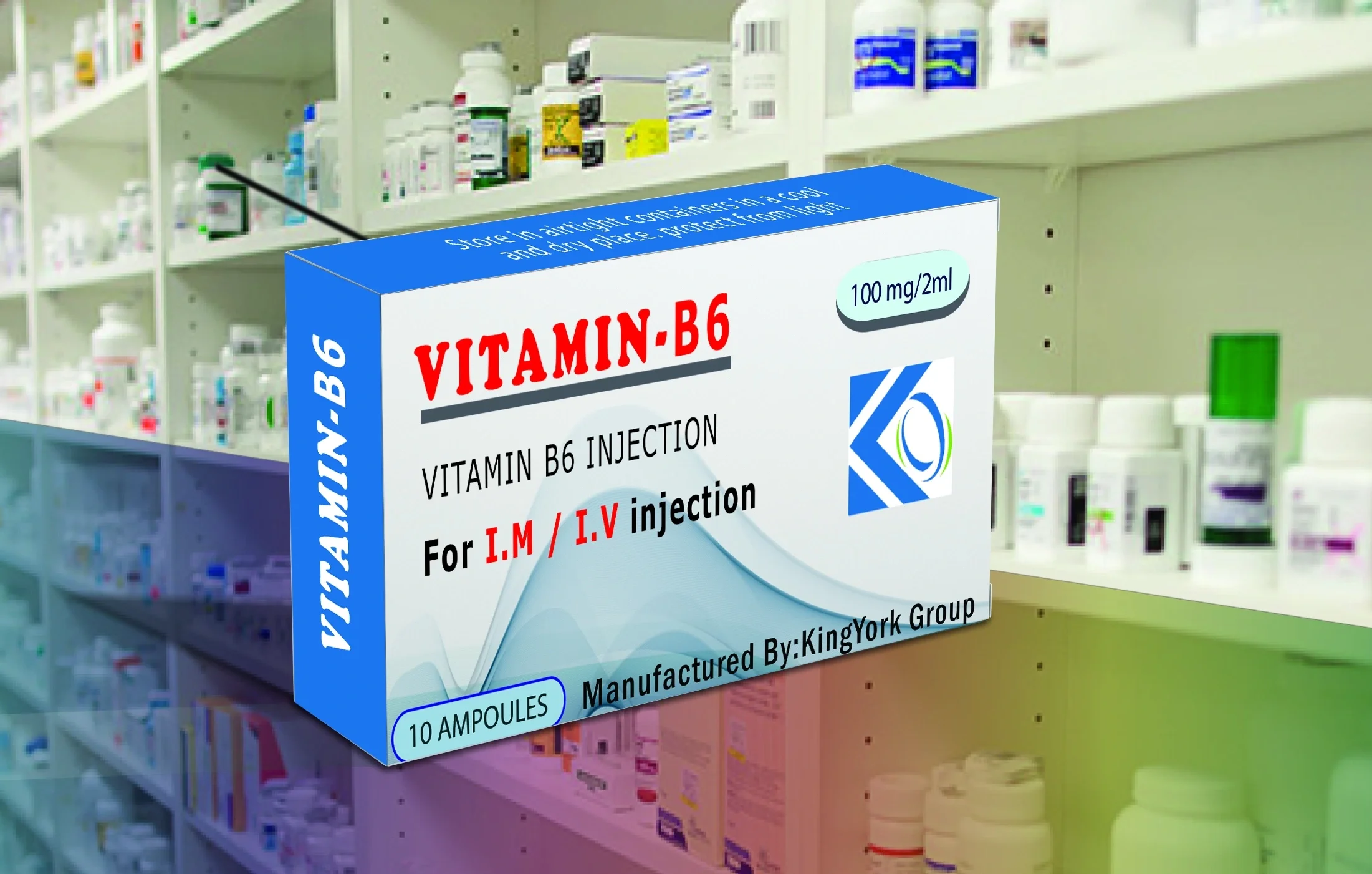 'Products registration', 'Vitamin b6 ampoules'