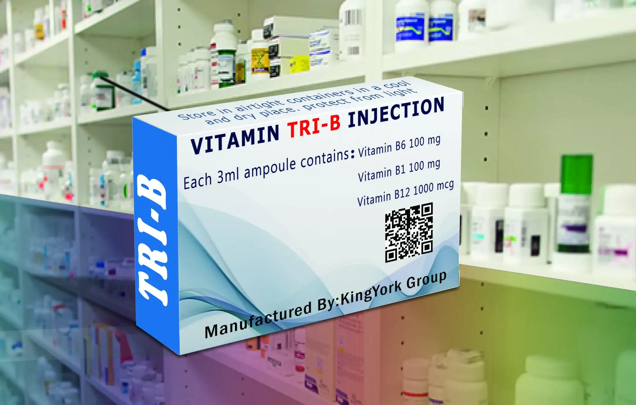 'Vitamin Tri-B Injection', 'Vitamin Tri-B ampoules', 'Tri-B Injection', 'Tri-B ampoules'